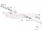 BMW Motorrad BMW 2001 R-Models 4V R 850 RT 96 (0412) Trailing arm