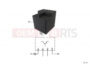 BMW Motorrad BMW 2001 R-Models 4V R 850 RT 96 (0412) Fuel level indicator relay