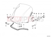 Windshield - BMW Motorrad R 65 RT SF 1987