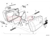 Integral case - BMW Motorrad R 80 RT 1987