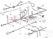 Cable harness - BMW Motorrad R 80 RT 1987