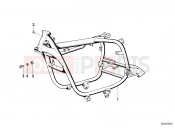 Front frame - BMW Motorrad R 100 RT 1987