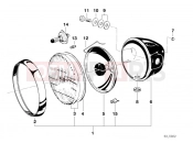 Headlight - BMW Motorrad R 100 RT 1987