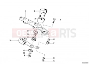 BMW Motorrad BMW CLASSIC 1984 R-Models 2V R 80 RT Upper fork cross brace