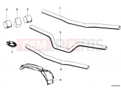BMW Motorrad BMW CLASSIC 1984 R-Models 2V R 80 RT Handlebar