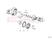 BMW Motorrad BMW CLASSIC 1984 R-Models 2V R 80 RT Differential-housing cover