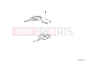 BMW Motorrad BMW CLASSIC 1984 R-Models 2V R 80 RT Key head illuminated