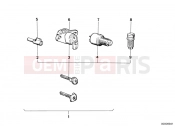 Set of locks - BMW Motorrad R 80 ST 1984
