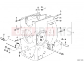 BMW Motorrad BMW CLASSIC 1984 R-Models 2V R 80 Engine housing mounting parts