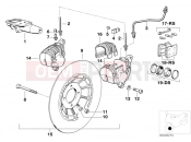 BMW Motorrad BMW CLASSIC 1984 R-Models 2V R 80 Retrofit kit, double disc brake
