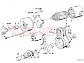 BMW Motorrad BMW CLASSIC 1984 R-Models 2V R 80 RT Starter single parts / Bosch