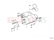 BMW Motorrad BMW CLASSIC 1984 R-Models 2V R 80 RT Starter mounting hardware
