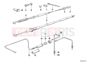 BMW Motorrad BMW CLASSIC 1984 R-Models 2V R 80 RT Bowden cable