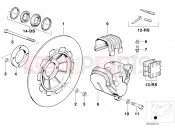 BMW Motorrad BMW CLASSIC 1984 R-Models 2V R 80 RT Front brake 1.disk