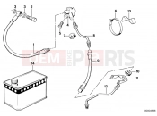 BMW Motorrad BMW CLASSIC 1984 R-Models 2V R 80 RT Front brake-brake pipe