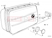 BMW Motorrad BMW CLASSIC 1984 R-Models 2V R 80 RT Set motocase black