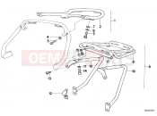 BMW Motorrad BMW CLASSIC 1984 R-Models 2V R 80 RT Set luggage carrier