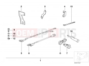 BMW Motorrad BMW CLASSIC 1984 R-Models 2V R 80 RT Retrofit kit, socket