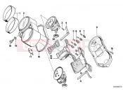 BMW Motorrad BMW CLASSIC 1984 R-Models 2V R 80 RT Instruments/mounting parts