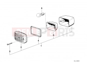 BMW Motorrad BMW CLASSIC 1984 R-Models 2V R 80 RT Turn indicator, rear