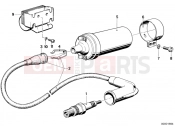 Spark plug/ignition wire/ignition coil - BMW Motorrad R45 1984
