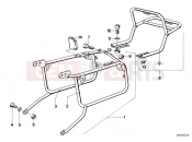 Set case holder - BMW Motorrad R45 1984