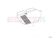 Battery cover - BMW Motorrad R45 1984