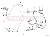 Windshield - BMW Motorrad R45 1984