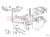 Battery, authorities - BMW Motorrad R45 1984