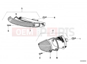 Front turn indicator - BMW Motorrad R 80 RT 1990