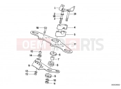 Upper fork cross brace - BMW Motorrad R 100 RT 1994