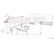 Retrofit kit, heated handle - BMW Motorrad R 100 RT 1994