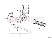 BMW Motorrad BMW CLASSIC 1982 R-Models 2V R 80 TIC Handle unit left