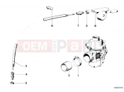 Carburetor-choke cable - BMW Motorrad R 100 CS 1982
