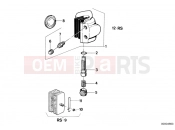 Brake caliper, front - BMW Motorrad R 100 CS 1982
