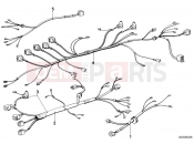 Cable harness - BMW Motorrad R45 1982
