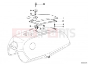 BMW Motorrad BMW CLASSIC 1982 R-Boxer R65 Fuel tank-tool container
