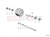 BMW Motorrad BMW CLASSIC 1982 R-Boxer R65 Wheel hub, front