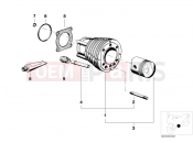 BMW Motorrad BMW CLASSIC 1981 R-Models 2V R 80 TIC Cylinder