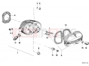 BMW Motorrad BMW CLASSIC 1981 R-Models 2V R 80 TIC Cylinder head / Cover / Gaskets