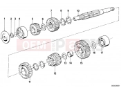 BMW Motorrad BMW CLASSIC 1981 R-Models 2V R 80 TIC Output shaft