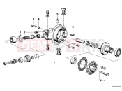 BMW Motorrad BMW CLASSIC 1981 R-Models 2V R 80 TIC Differential-spacer ring