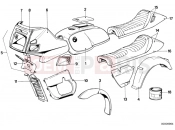 BMW Motorrad BMW CLASSIC 1981 R-Models 2V R 80 TIC Painted parts 588 bronco