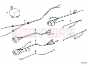 Various additional cable harnesses - BMW Motorrad R 100 RT 1981