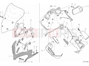 DUCATI 2014 Multistrada 1200 S GT COWLING » PLASTICS