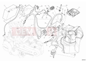 DUCATI 2014 Monster 795 BATTERY » WIRING HARNESS