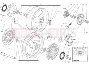 DUCATI 2014 Monster 795 ABS WHEELS » FRONT WHEEL