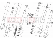 DUCATI 2014 Monster 796 ABS - DMT 024 - FRONT FORK (2) » FRONT SUSPENSION