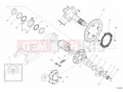 DUCATI 2014 Monster 796 ABS - DMT REAR WHEEL SPINDLE » REAR WHEEL
