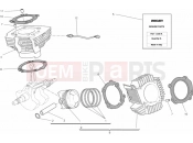 DUCATI 2014 Monster 796 ABS - DMT CYLINDER - PISTON » ENGINE CASE